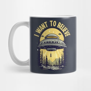 I want to Believe UAP UFO Disclosure Mug